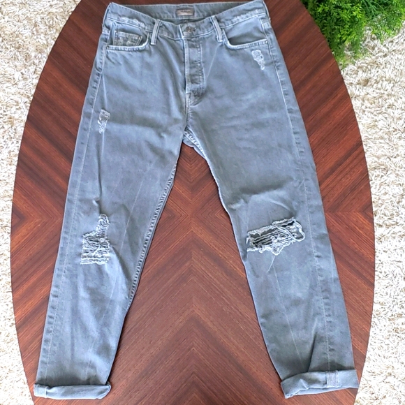 MOTHER Denim - Mother distressed boyfriend jean